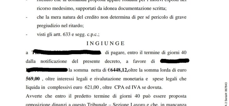 Tribunale di Mantova: record di “rapidità”